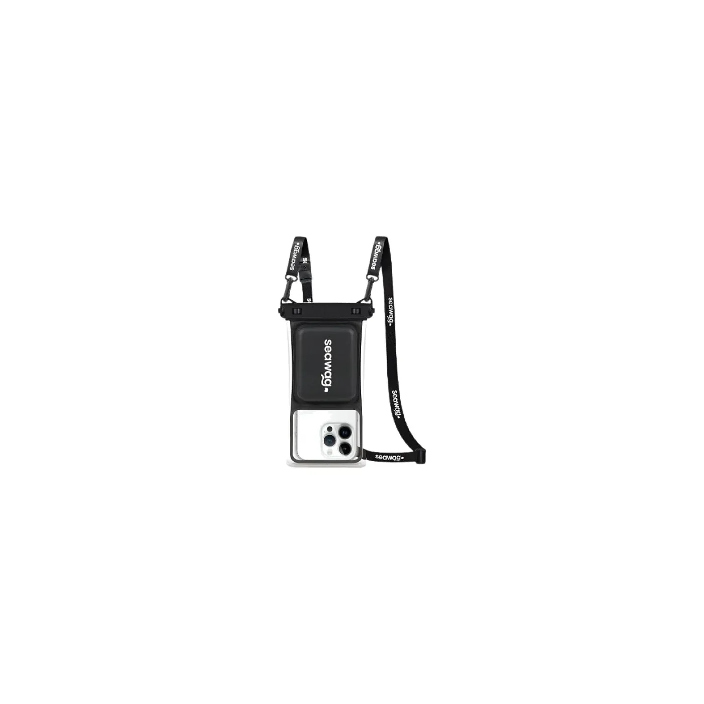 Seawag Waterproof 6.9 inch Floation Foam Case - Black