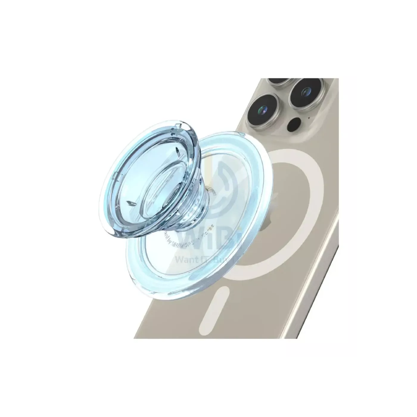 Sinjimoru M-Tipi Tok Stand MagSafe - Clear