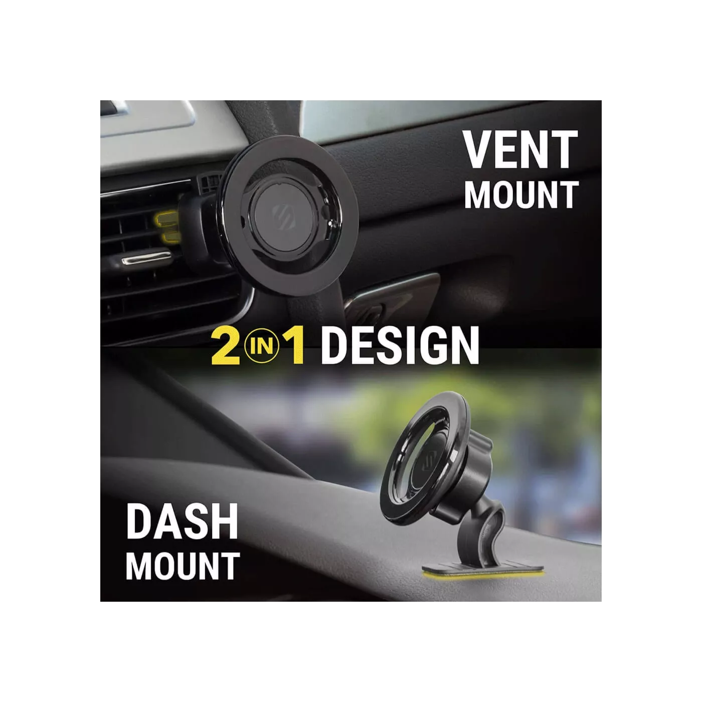 Scosche Magicmount Dash/Vent Car Mount - Black
