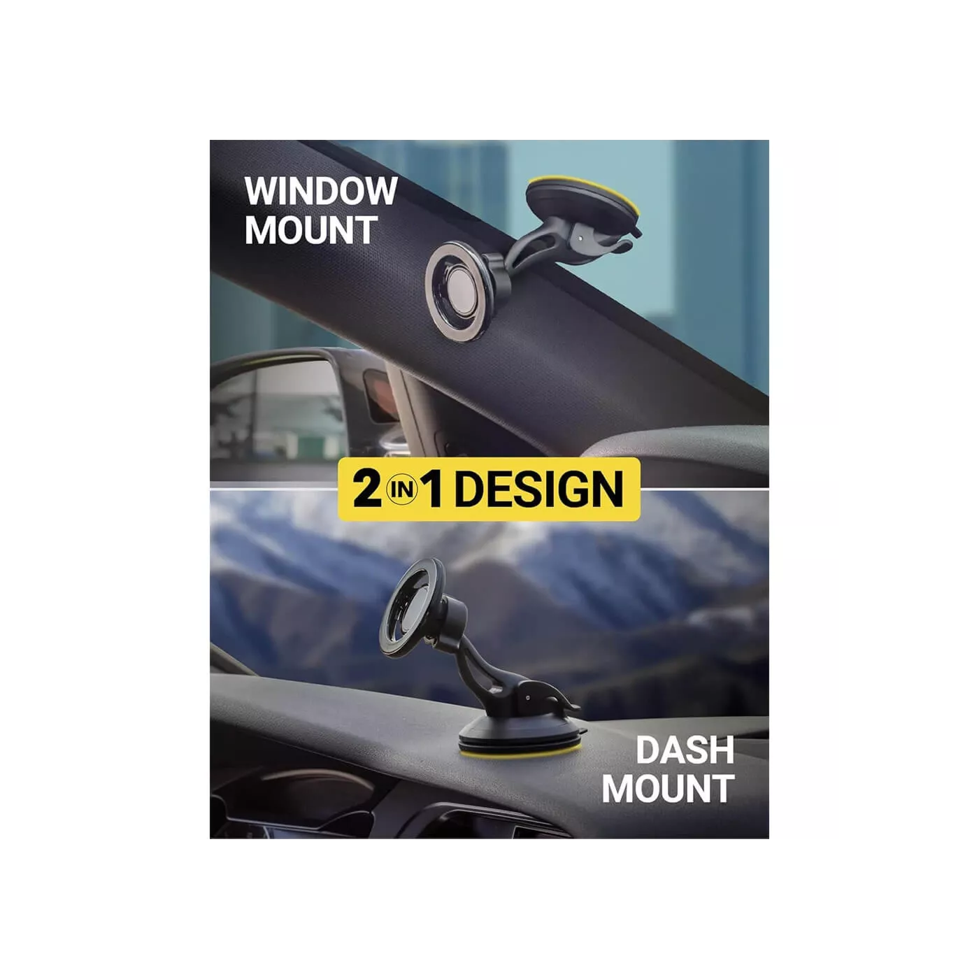 Scosche Select MagSafe Window/Dash Mount - Black