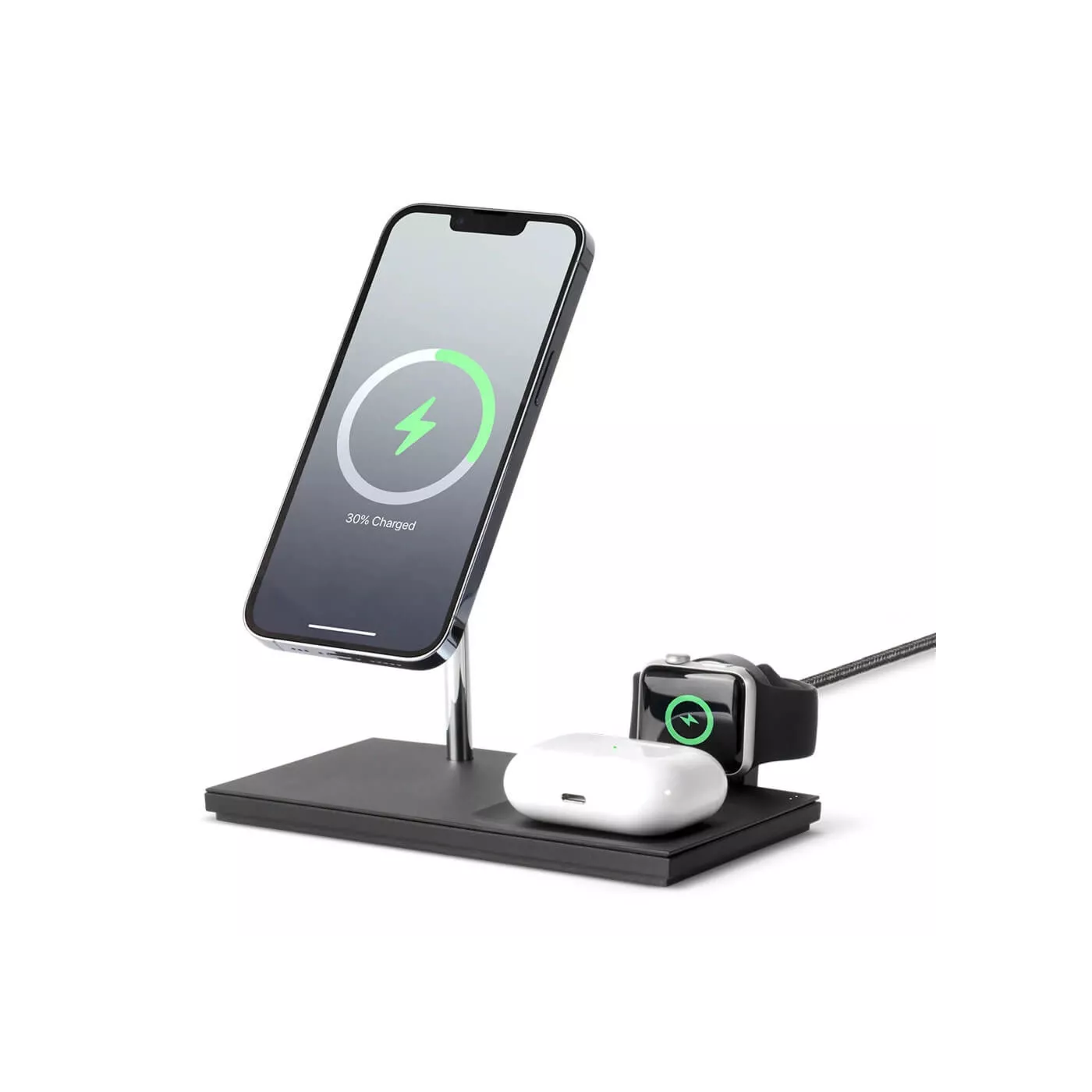 Native Union MagSafe 3in1 Wireless Charger - Black