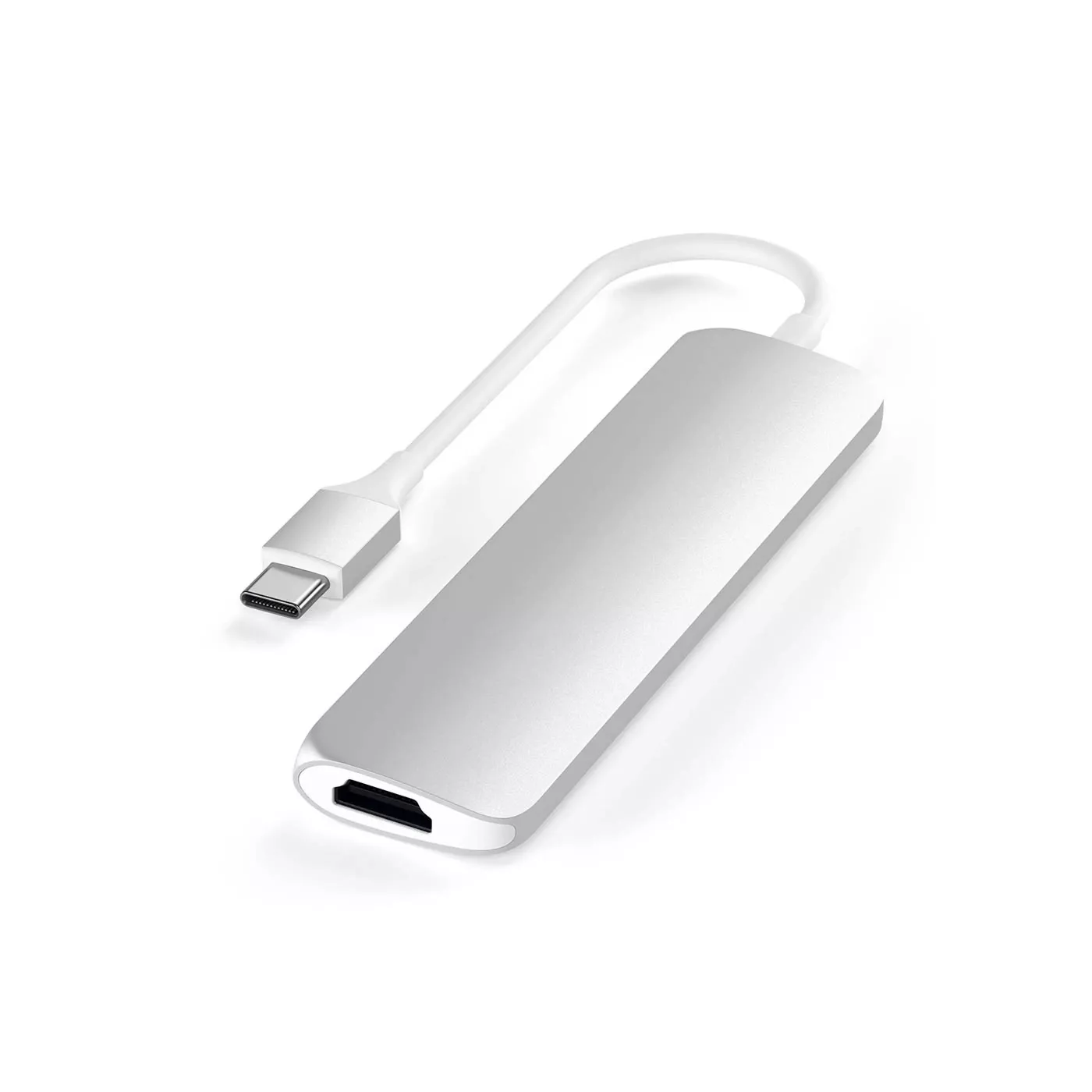 Satechi Slim USB-C -HDMI-2USBC-1USBA Adapter