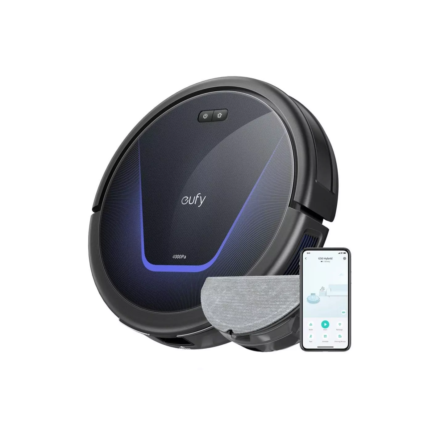 Eufy G50 Hybrid Vacuum Cleaner - Black
