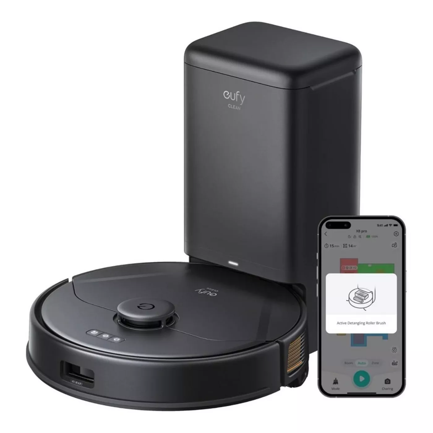 Eufy X8 Pro Vacuum Cleaner - Black