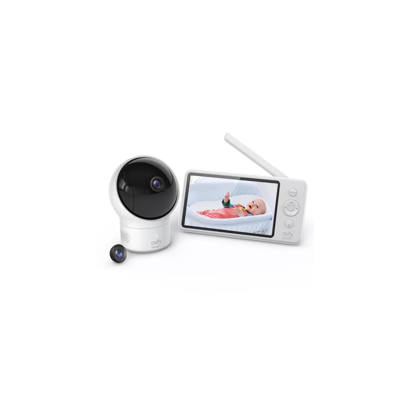 Eufy T83002D2 Wireless Baby Monitor with 720p HD Camera