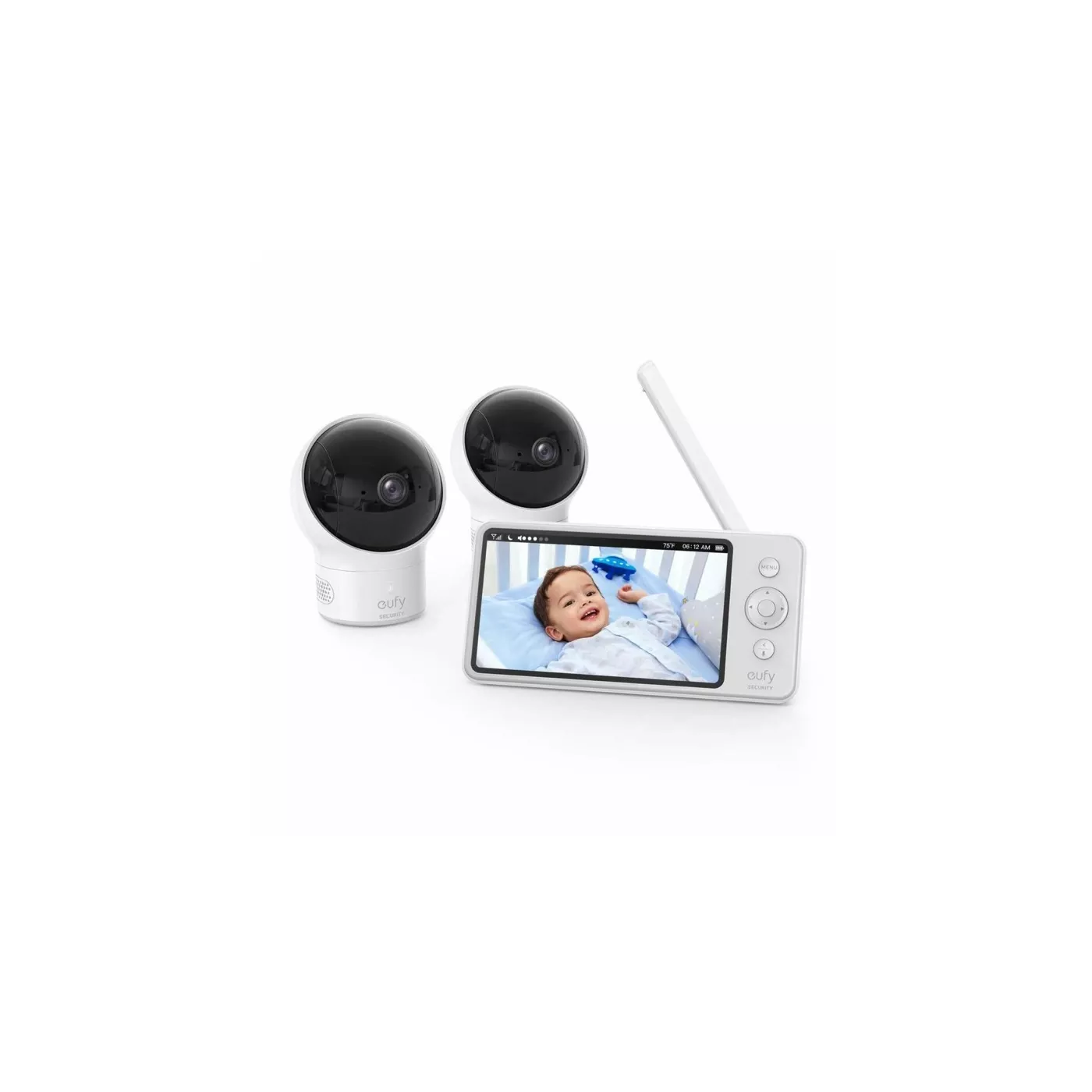 Eufy T83002D2 Wireless Baby Monitor with 720p HD Camera