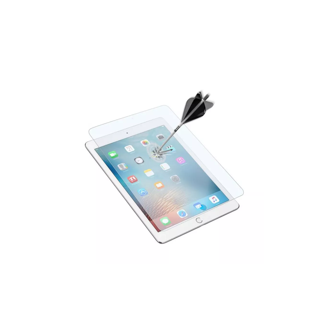 Cellularline Impact Glass Screen Protector for iPad Pro 12.9 inch (2020/2018) - شفاف