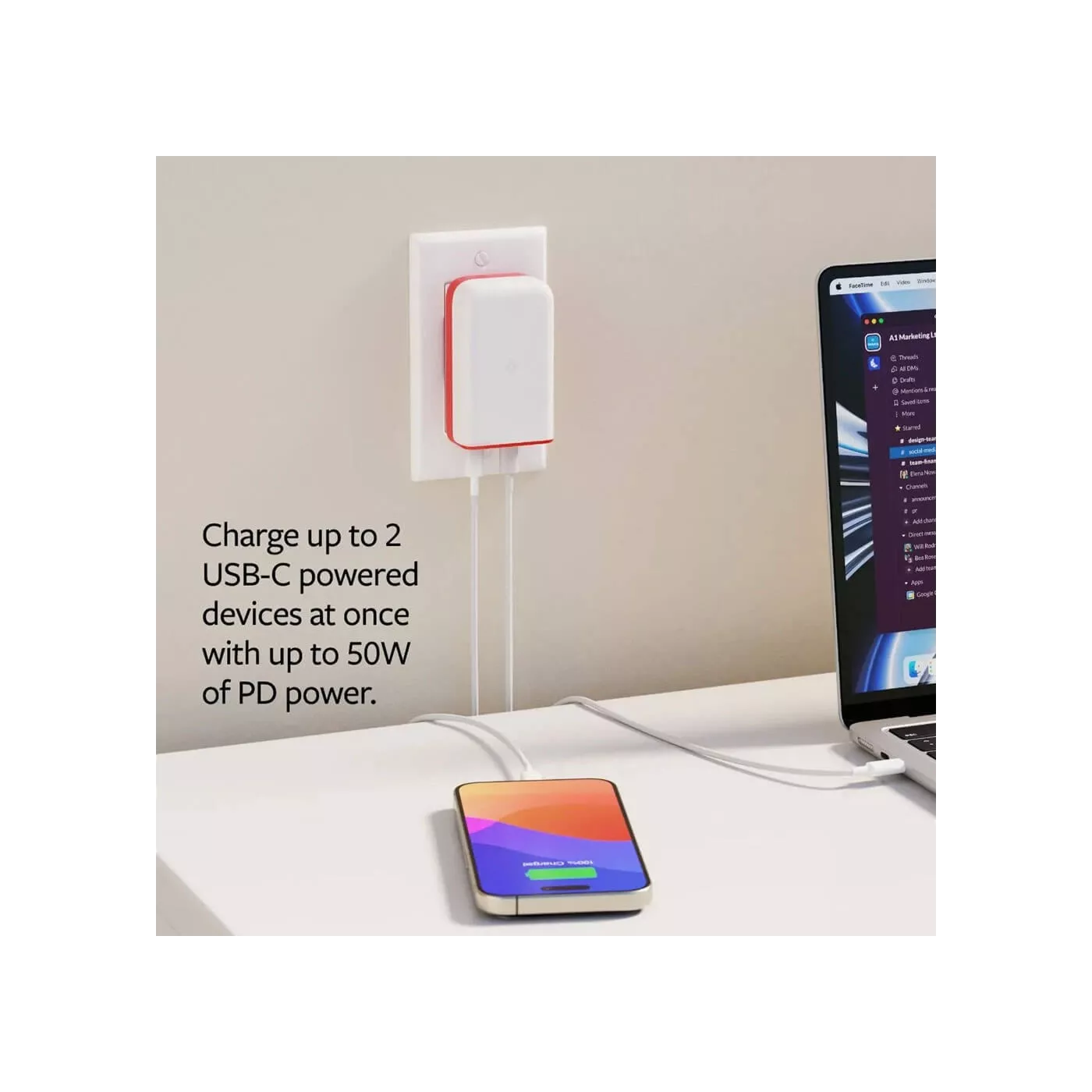 Twelve South Plugbug 50W Wall Charger - White
