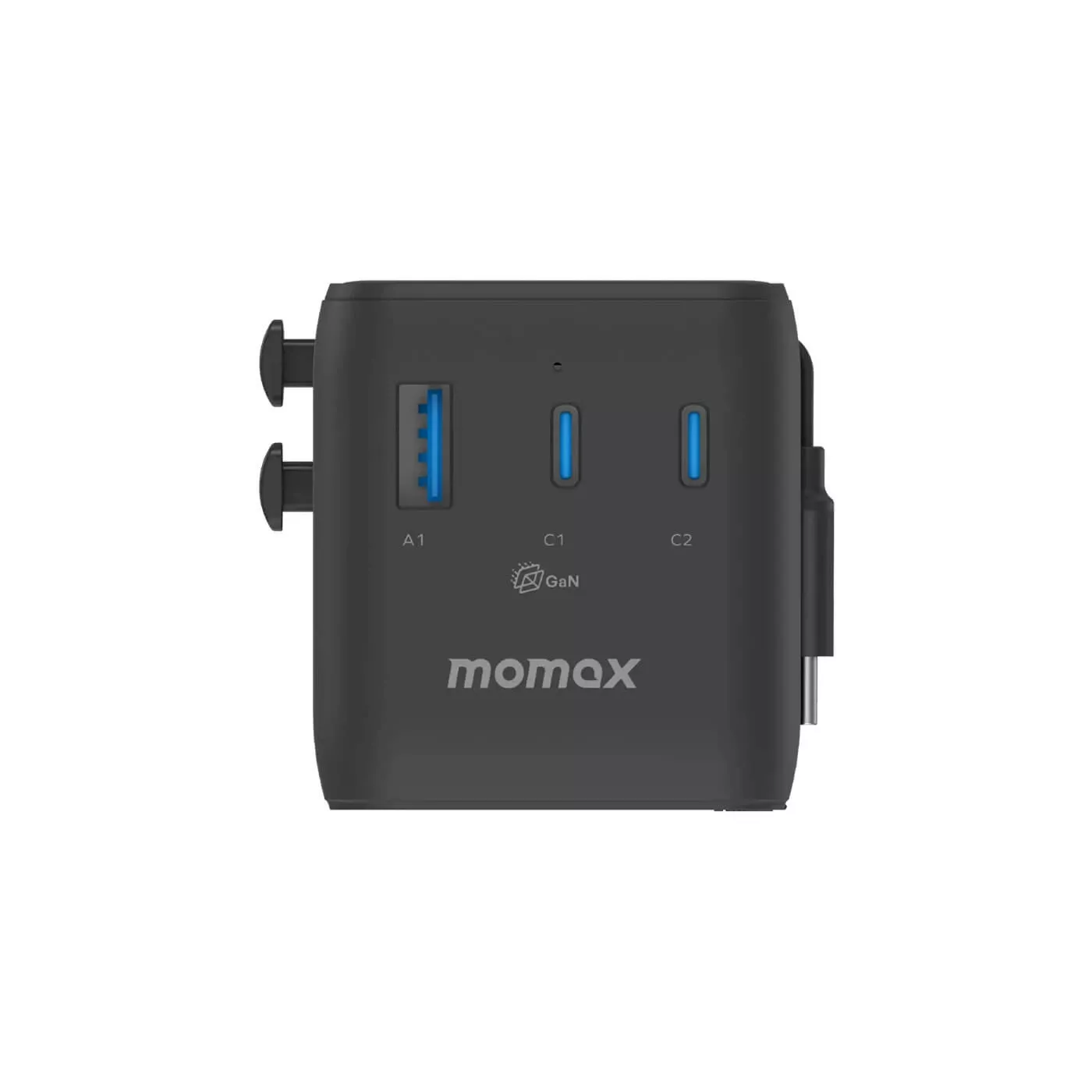 Momax 1-World 100W 4-Port Travel Adapter with Cable