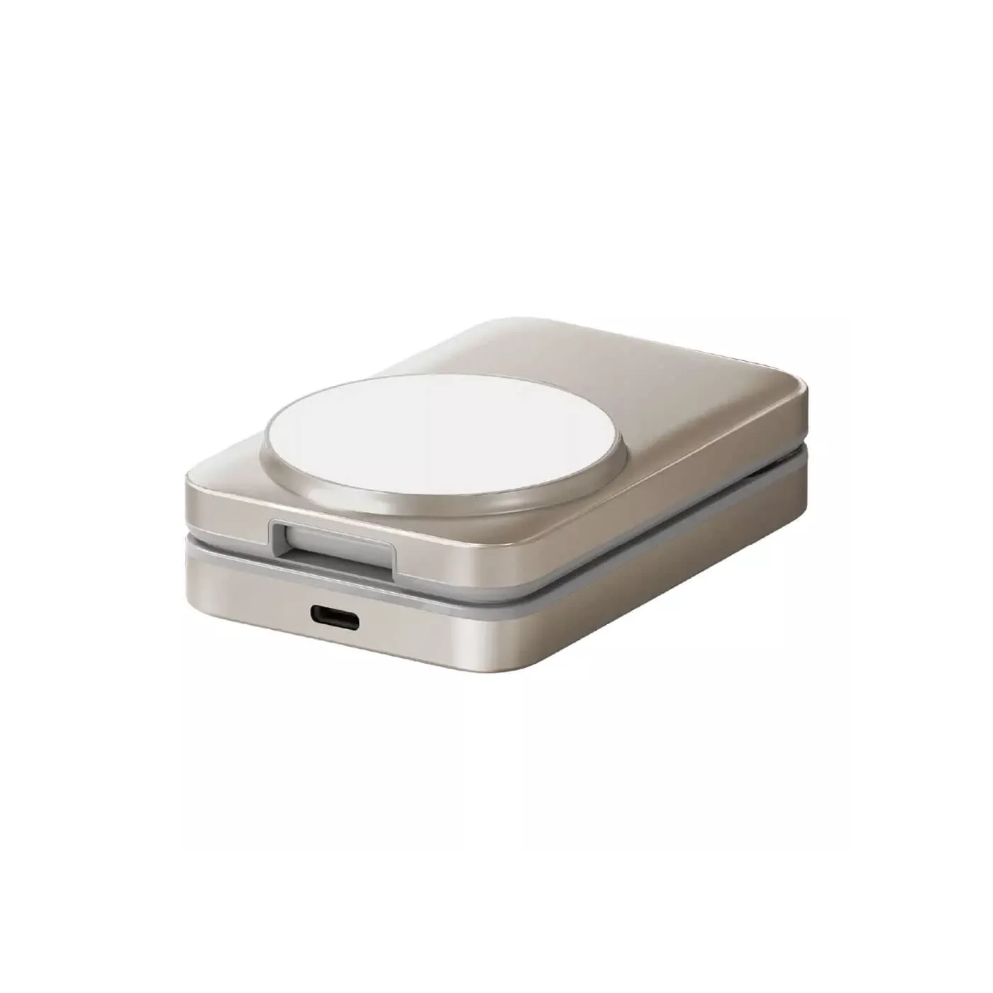 Momax 1 Charge Qi2 3in1 Magnetic Wireless Stand - Titanium
