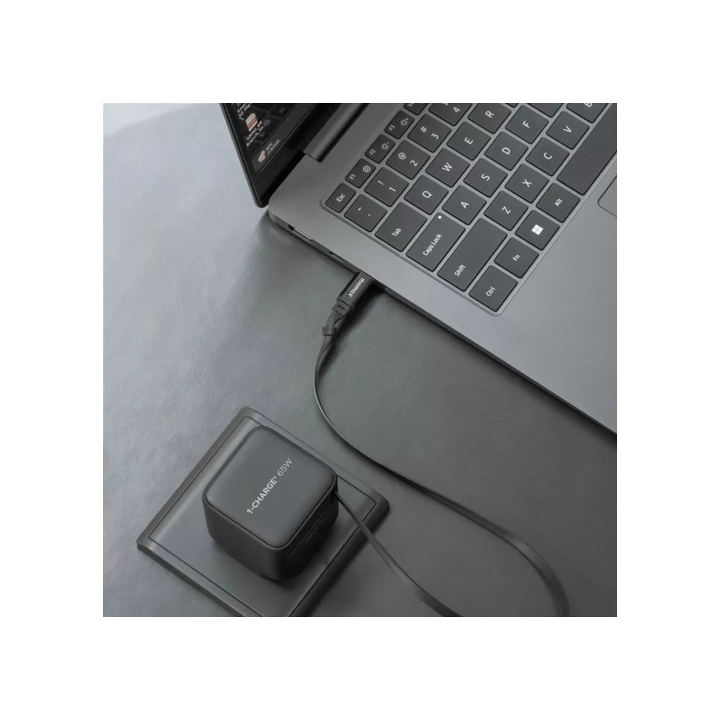 Momax 1-Charge+ 35W GaN Charger with USB-C Cable