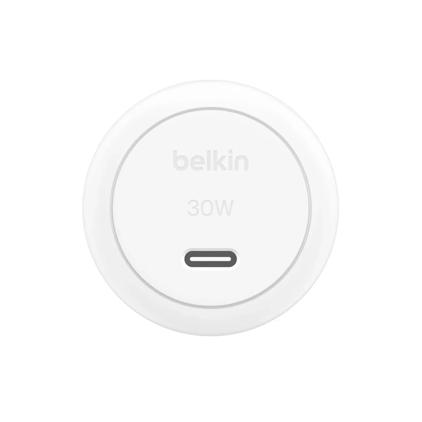 Belkin 30W PD BoostCharge USB-C Cable + Wall Charger - White