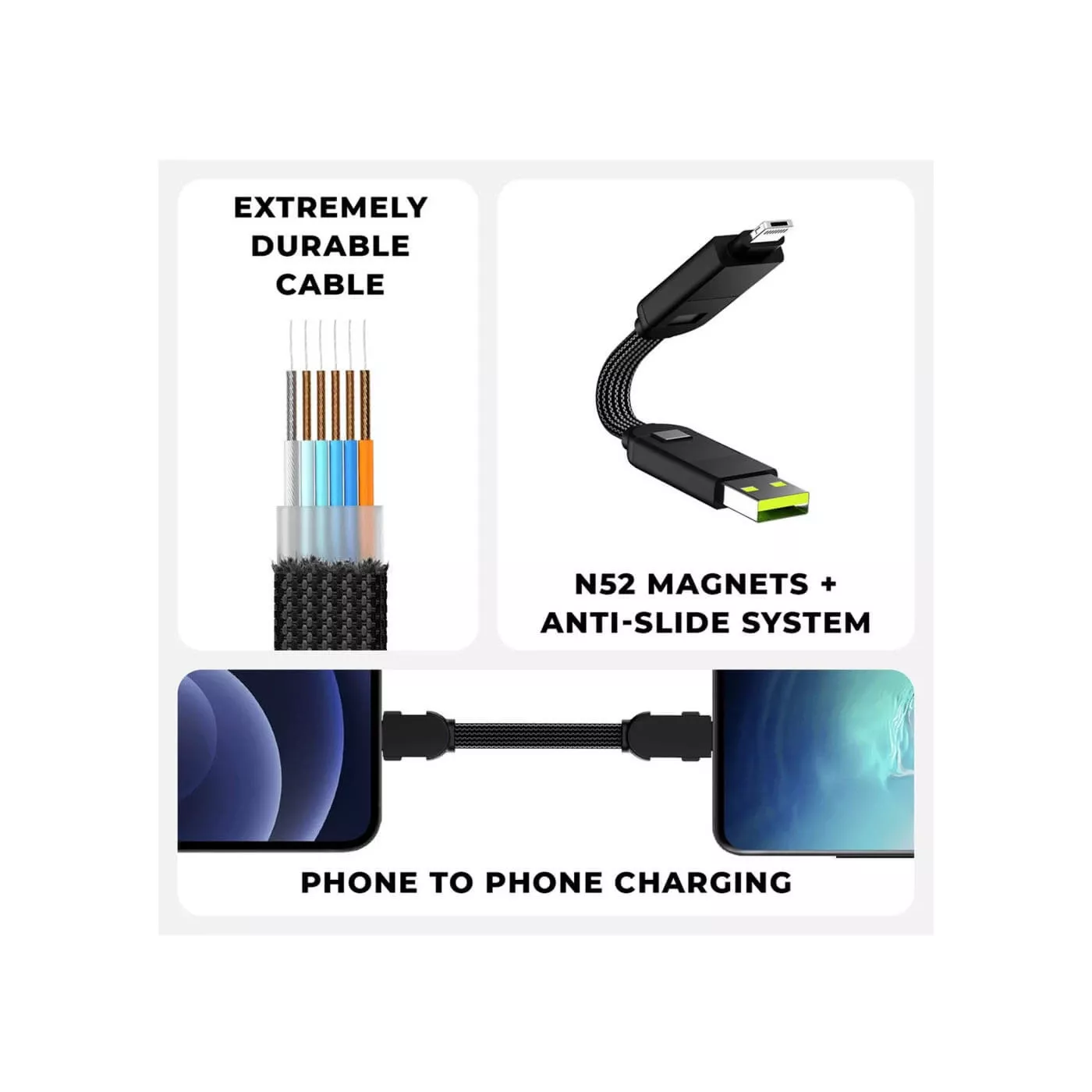 Rolling Square inCharge X USB-C to USB-C