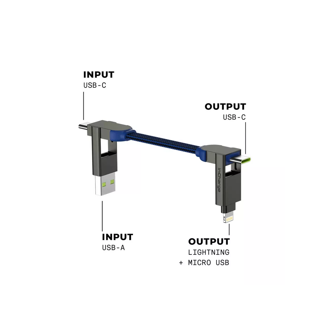 Rolling Square inCharge X USB-C to USB-C