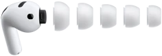 سماعات AirPods&nbsp;Pro&nbsp;3، رؤوس من السيليكون، خمسة مقاسات