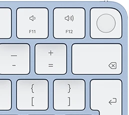 Color-matching Magic Keyboard accessory