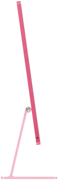 Pink iMac facing to the right