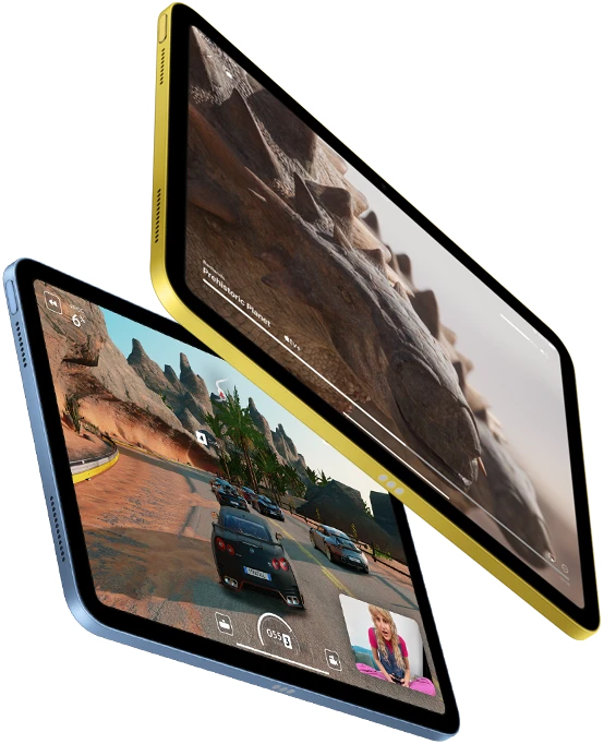 Showcasing Apple TV+ and shareplay gaming experience on iPad.