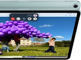 iPad&nbsp;Air بكاميرا أمامية واسعة للغاية 12MP يعرض ميزة 
