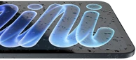 iPad mini, showcasing water droplets on a screen