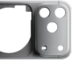 iPhone 17 Pro, back exterior, forged aluminum unibody enclosure