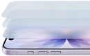iPhone&nbsp;17، الجزء الأمامي الخارجي، الجزء الجانبي الخارجي، لقطة مفصلة لطبقات درع السيراميك