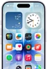 17&nbsp;iPhone، الجزء الأمامي الخارجي، كاميرا Center&nbsp;Stage الأمامية في وسط الجزء العلوي
