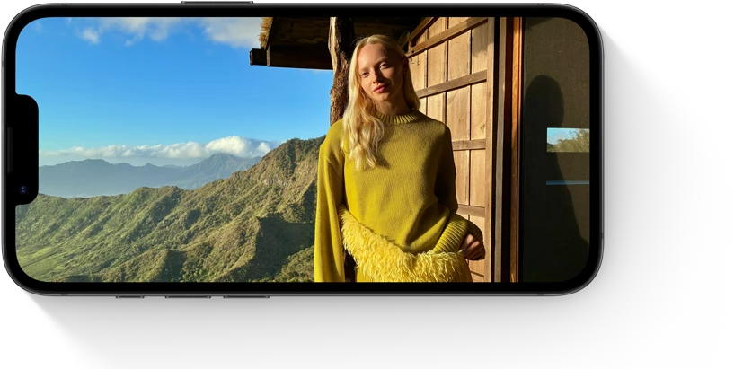 جهاز iPhone&nbsp;17e، الجزء الخارجي الأمامي، شاشة ريتنا&nbsp;سوبر&nbsp;XDR‏