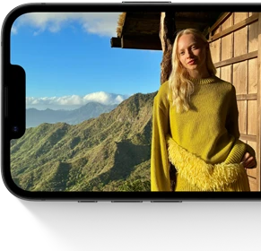 جهاز iPhone&nbsp;17e، الجزء الخارجي الأمامي، شاشة ريتنا&nbsp;سوبر&nbsp;XDR‏