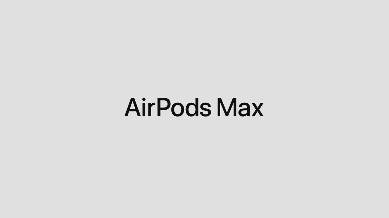 AirPods Max — product video