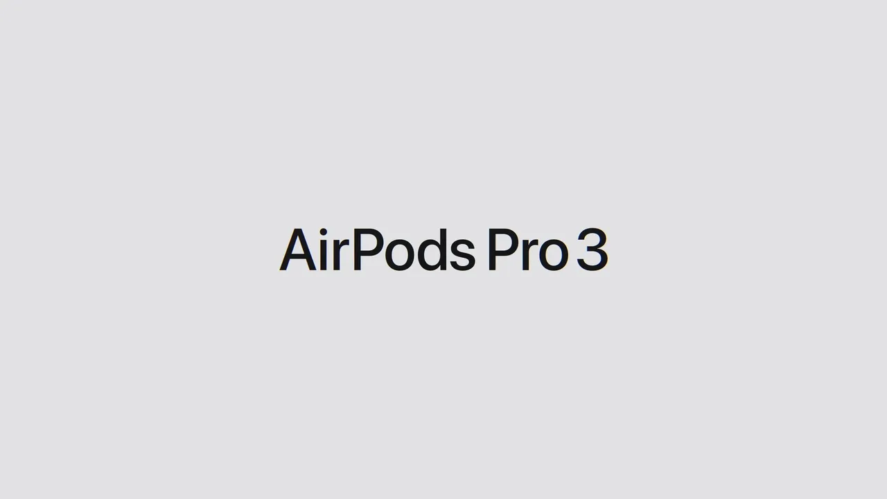 AirPods Pro 3 — product video