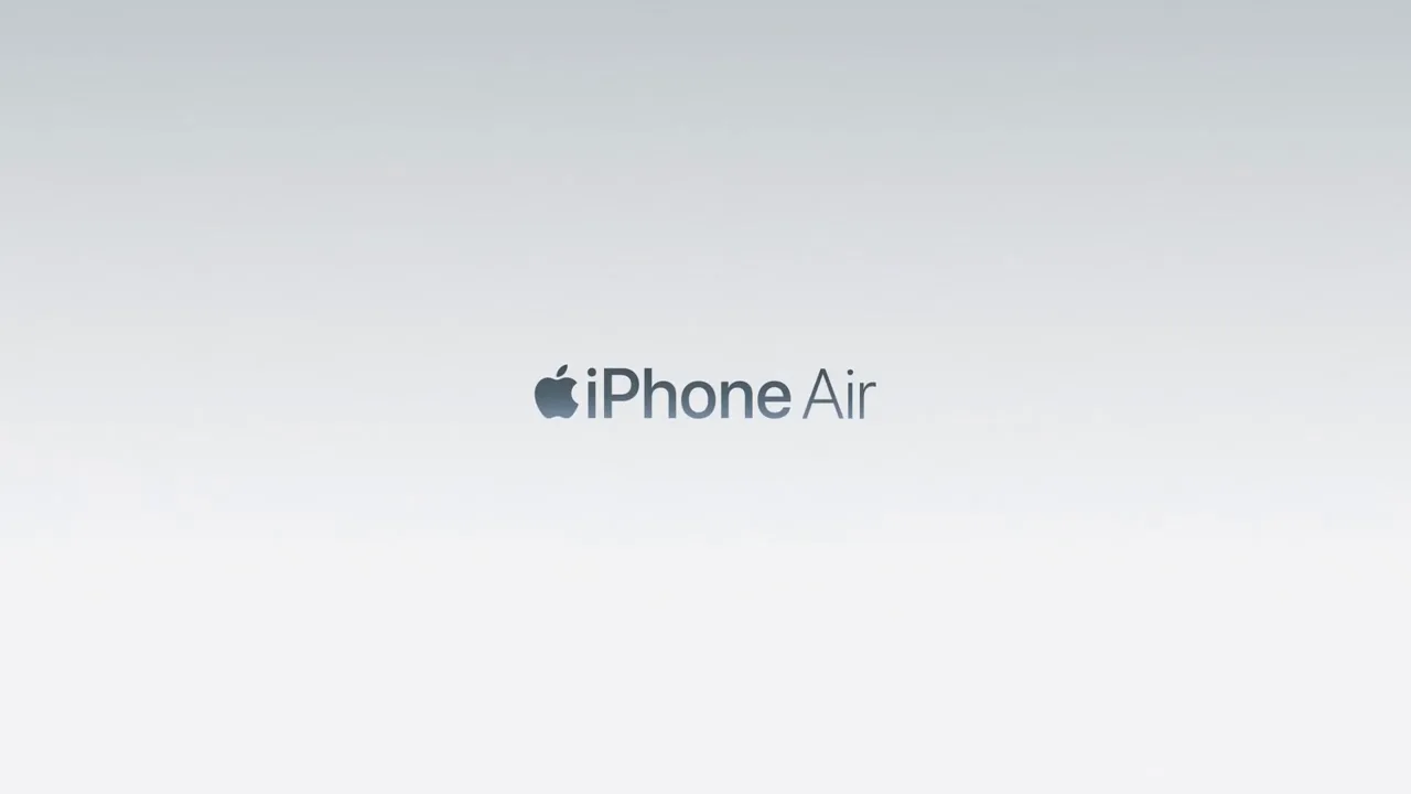 iPhone Air — product video