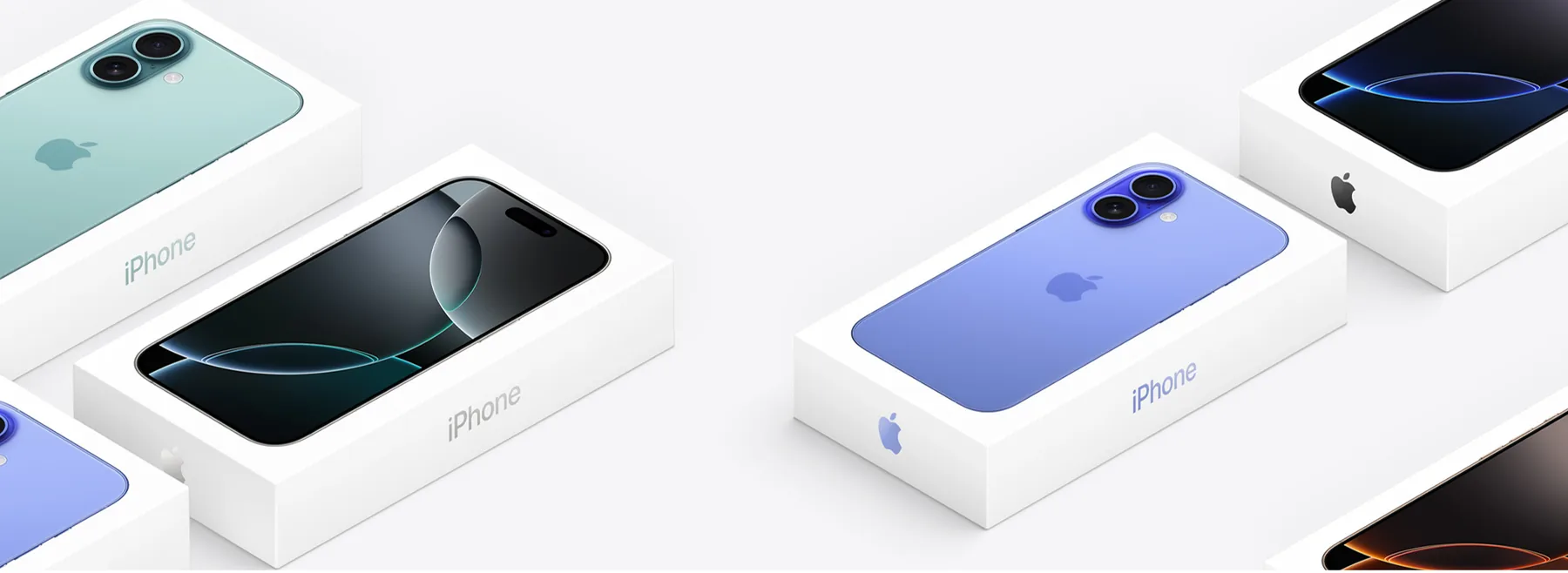 علب iPhone الأصلية